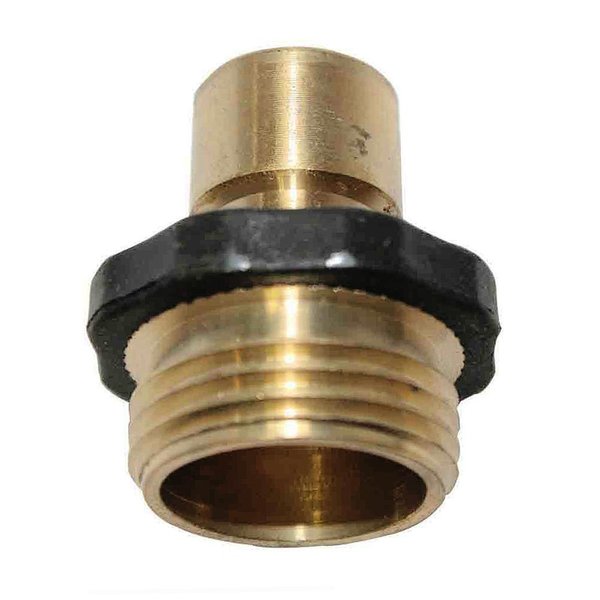 Interstate Pneumatics 3/4 Inch GHT Male Water Hose Coupler Plug, PK 6 CPW19-D6